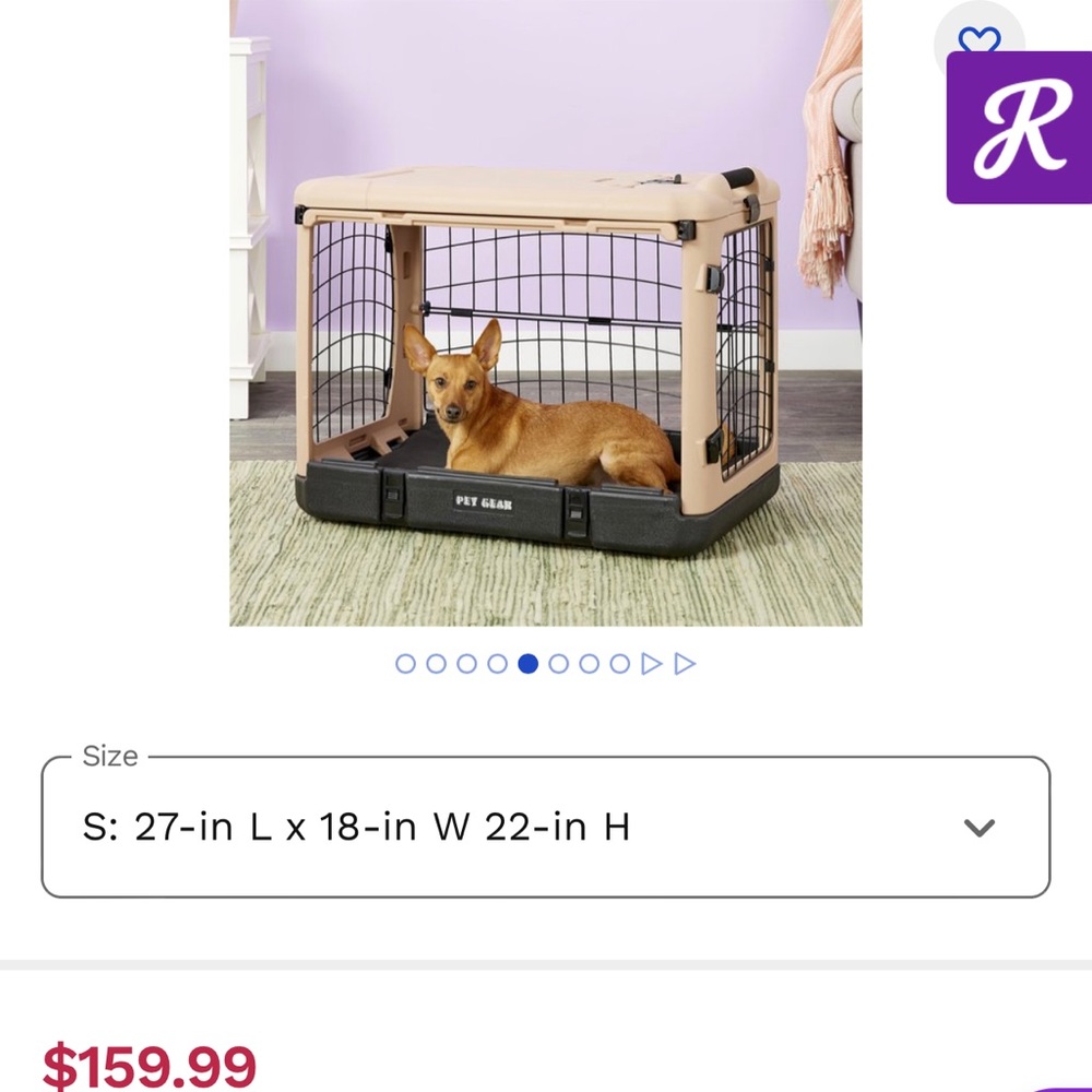Pet Dog Cage ( Garage style) Brand New!